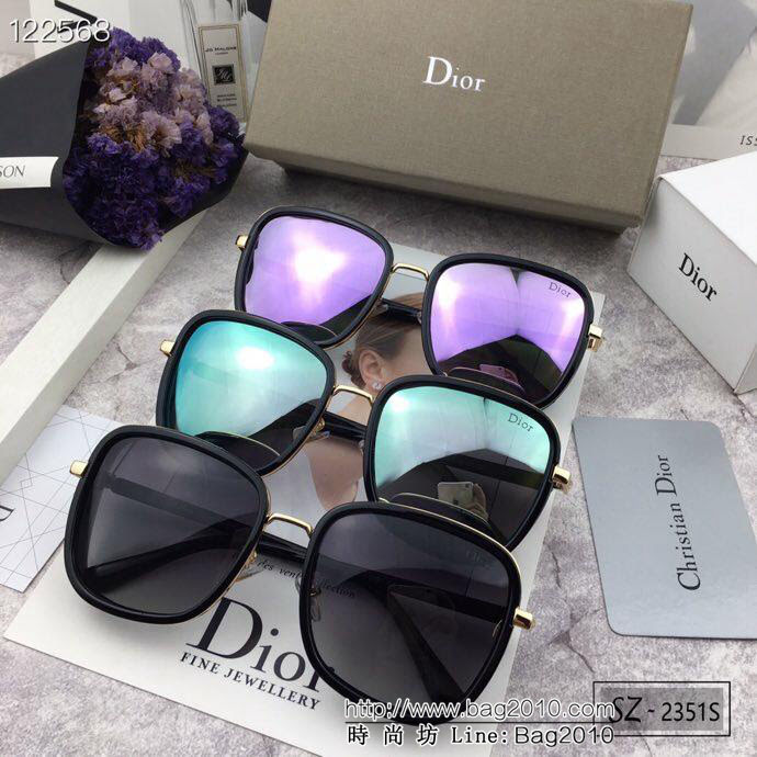 DIOR-迪奧 2019新款 太陽鏡 減輕強光負擔 遮擋有害光線防輻射 出行旅遊必備品 2351S  lly1182